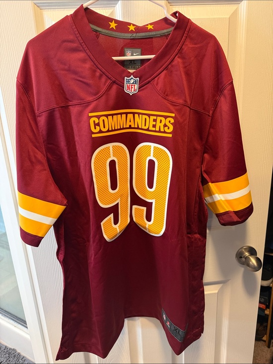 NFL Other - NFL Washington Commanders Burgundy & Gold #99 Jersey